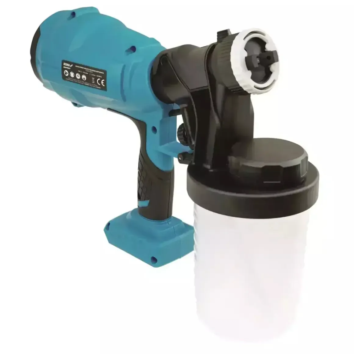 DEDRA DED7057 Agregat malarski akumulatorowy SAS+ALL, pistolet natryskowy 0,7 l/min 900 ml