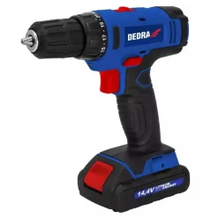 DEDRA DED7878B wiertarko-wkrętarka 14,4V, wkrętarka akumulatorowa 2x1,5Ah, 26Nm LED