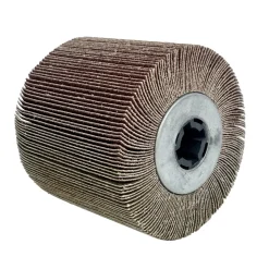 DEDRA DED79336C Szczotka listkowa do satyniarki 120x100 gr120, walec ścierny do drewna