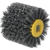 DEDRA DED79334E Szczotka nylonowa do satyniarki 120x100 mm GR240, walec rolka ścierna