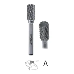 DEDRA DED7948 frez trzpieniowy walcowy A10x20 6 mm, frez palcowy pilnik obrotowy do metalu