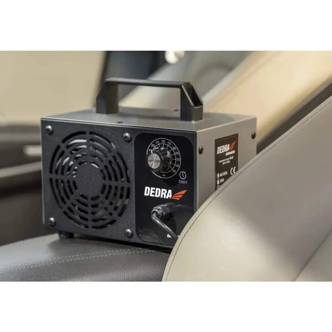 DEDRA DED6631 Generator ozonu 60g/h profesjonalny ozonator do auta i pomieszczeń