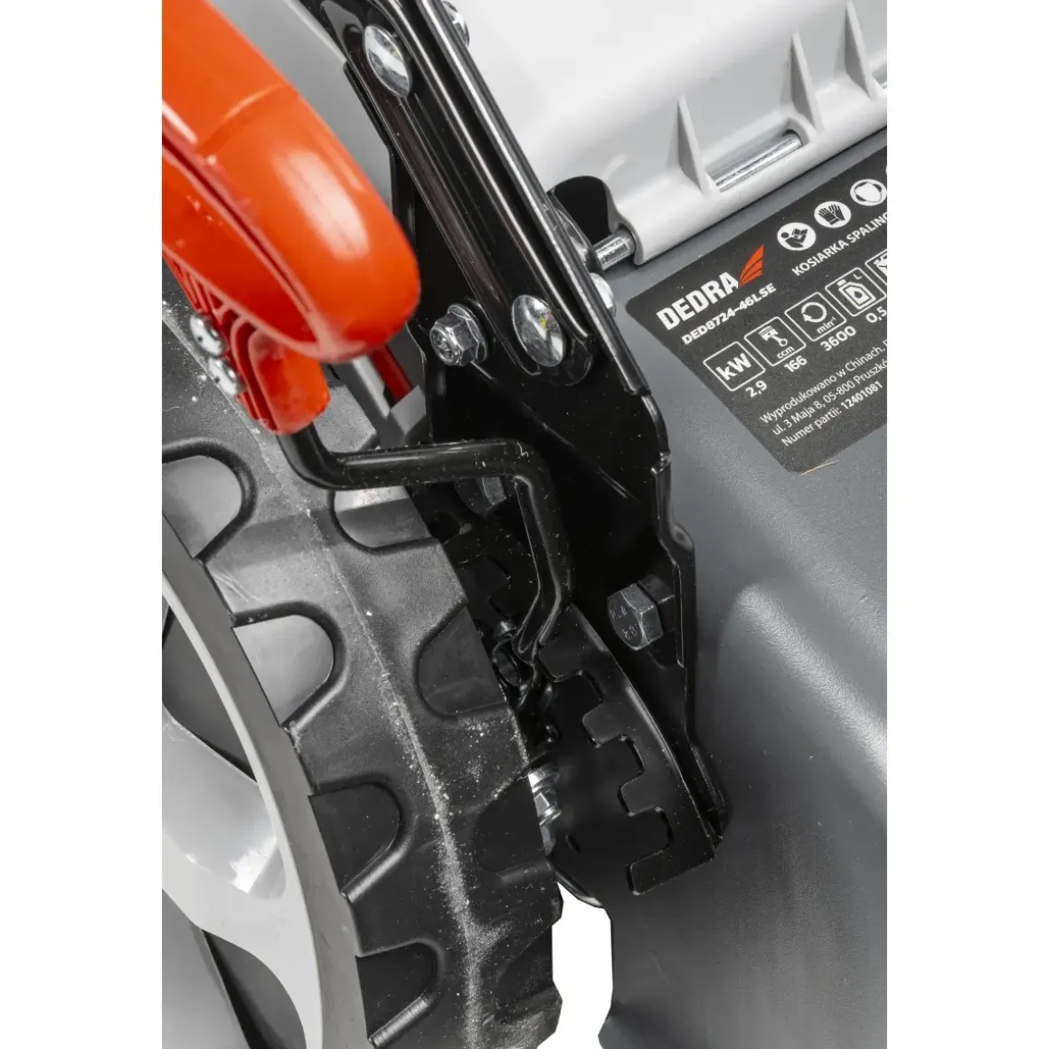 Dedra DED8724-46LSE Kosiarka spalinowa ogrodowa z napędem, el. start Loncin 166cc 46cm
