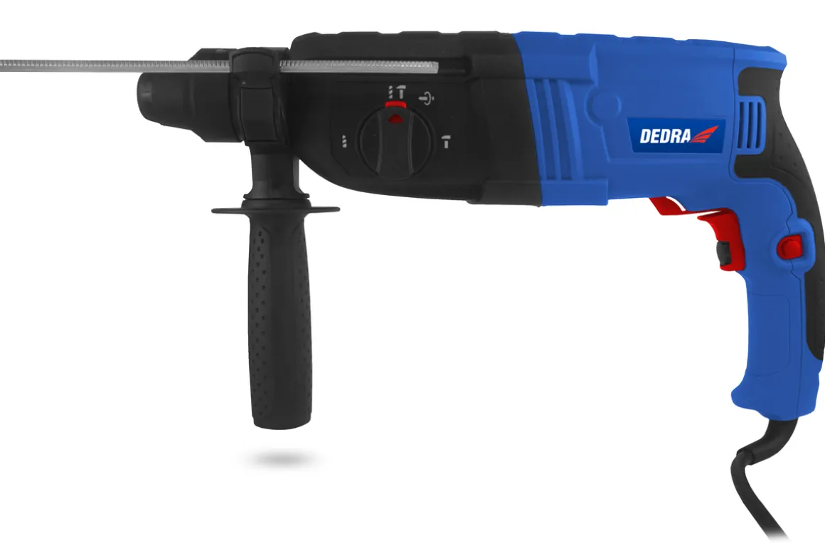 DEDRA DED7850 Młotowiertarka SDS Plus 900W 3,2J 4 funkcje walizka młot udarowy