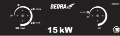 DEDRA DED9925 NAGRZEWNICA ELEKTRYCZNA PIEC DMUCHAWA TERMOSTAT FUNKCJA WENTYLATORA 15kw EWIMAX - OFICJALNY DYSTRYBUTOR - AUTORYZOWANY DEALER DEDRA