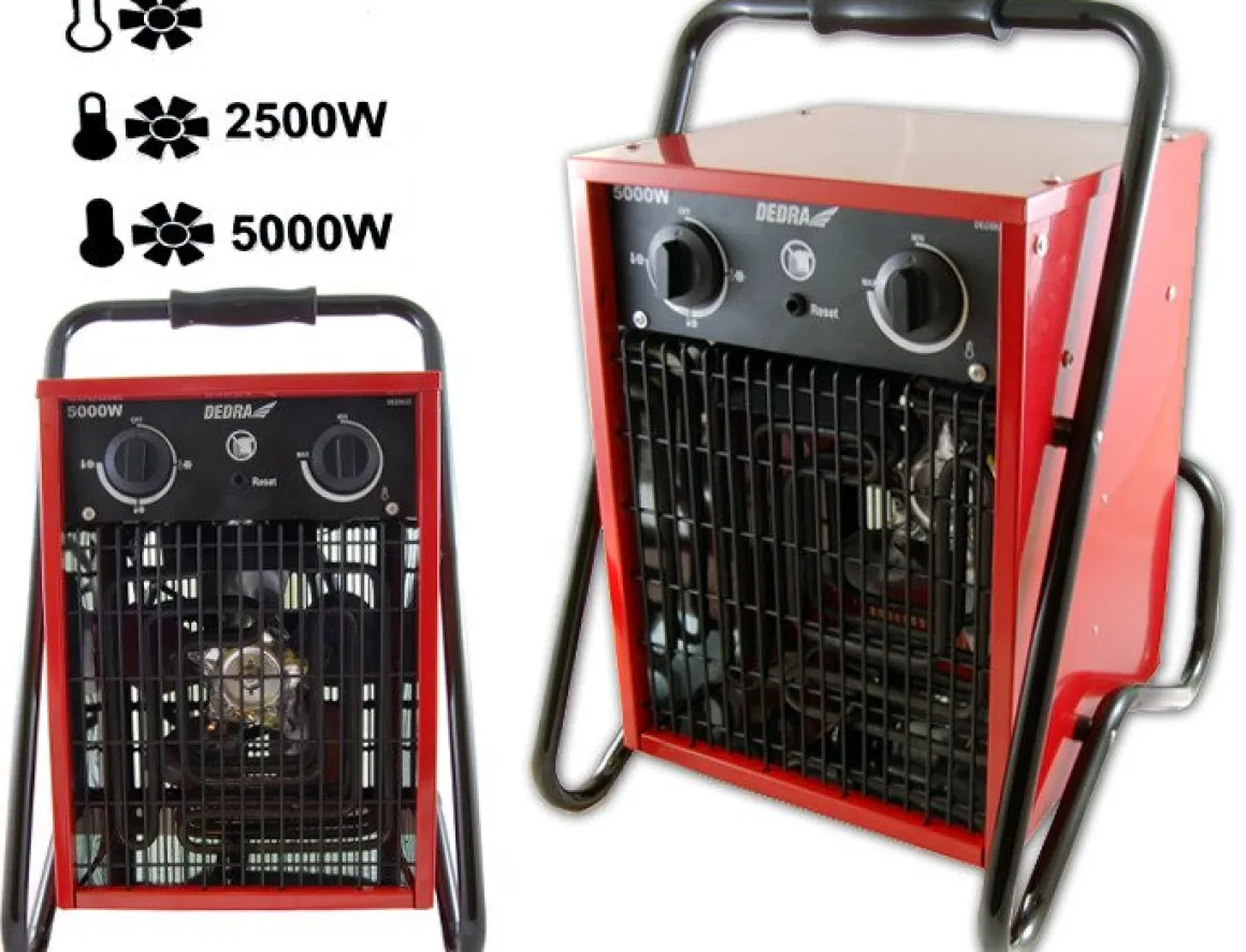 DEDRA DED9922 NAGRZEWNICA ELEKTRYCZNA PIEC DMUCHAWA 5KW EWIMAX OFICJALNY DYSTRYBUTOR - AUTORYZOWANY DEALER DEDRA