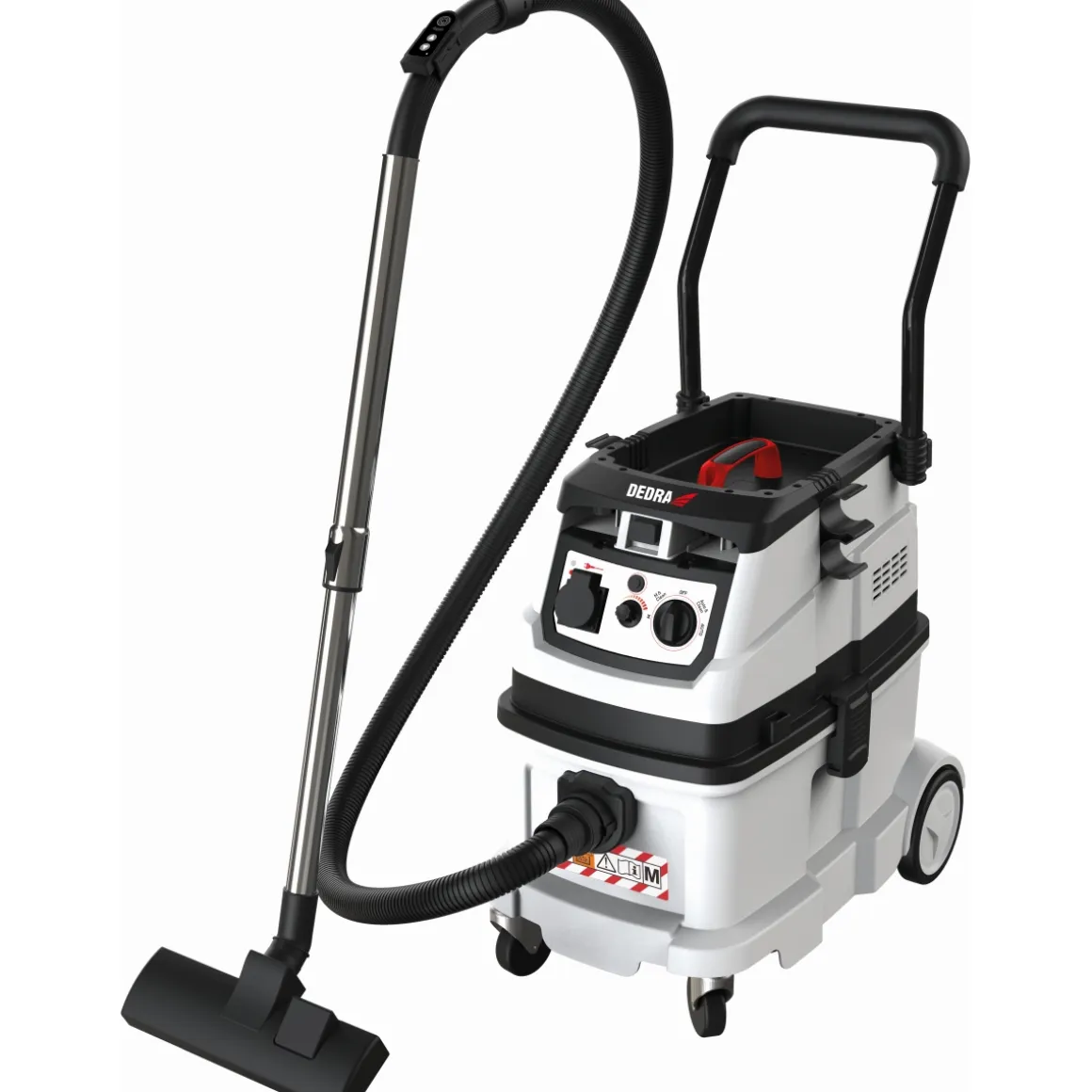 DEDRA DED6609 Odkurzacz budowlany przemysłowy warsztatowy klasa M autoczyszczenie 1600W
