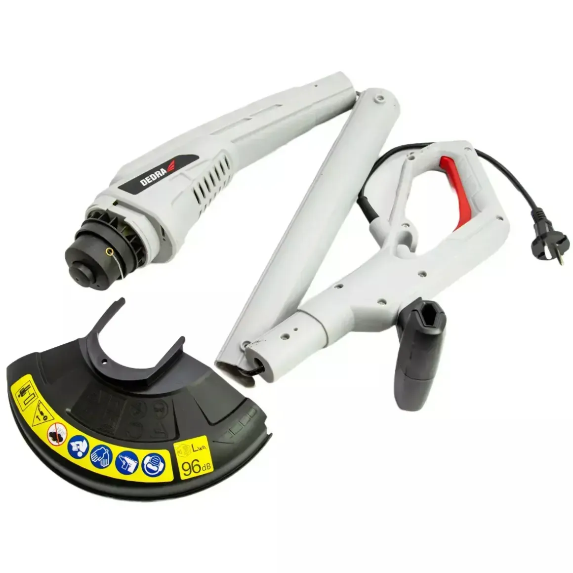 DEDRA DED8696 Podkaszarka elektryczna, kosa do trawy 350W, 22 cm, trymer ogrodowy