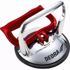 DEDRA DED06P11 Przyssawka do szyb i szkła 123mm 50kg alu, chwytak do płytek gresu