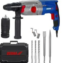 Dedra DED7852QC młotowiertarka SDS Plus QC 1050W 3 funkcje, młot udarowy, walizka