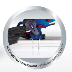 DEDRA DED7934 Szlifierka taśmowa 1010W 76x533mm, taśmówka do drewna z regulacją