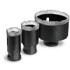 DEDRA DED1592SZ05 Zestaw koronek diamentowych VB M14 28/35/68 mm otwornice do gresu i ceramiki