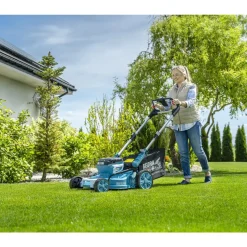 DEDRA DED6998X Kosiarka akumulatorowa aku ogrodowa 46cm z napędem 2x18V 2xDED7035 DED7038V