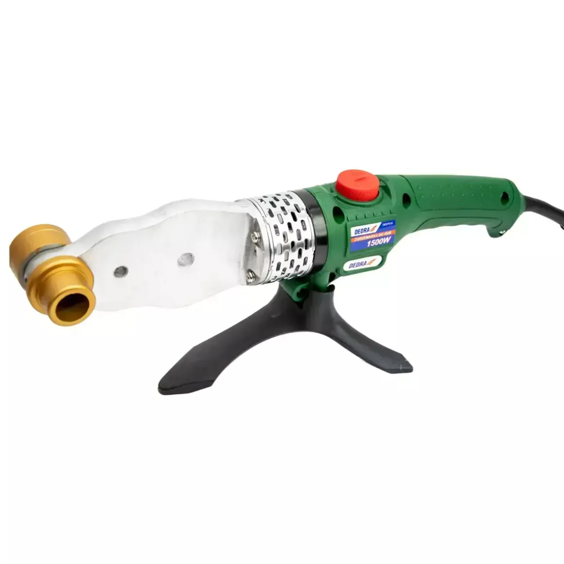 DEDRA DED7514 Zgrzewarka polifuzyjna mufowa do rur PP PE PB 1500W 16-63mm walizka