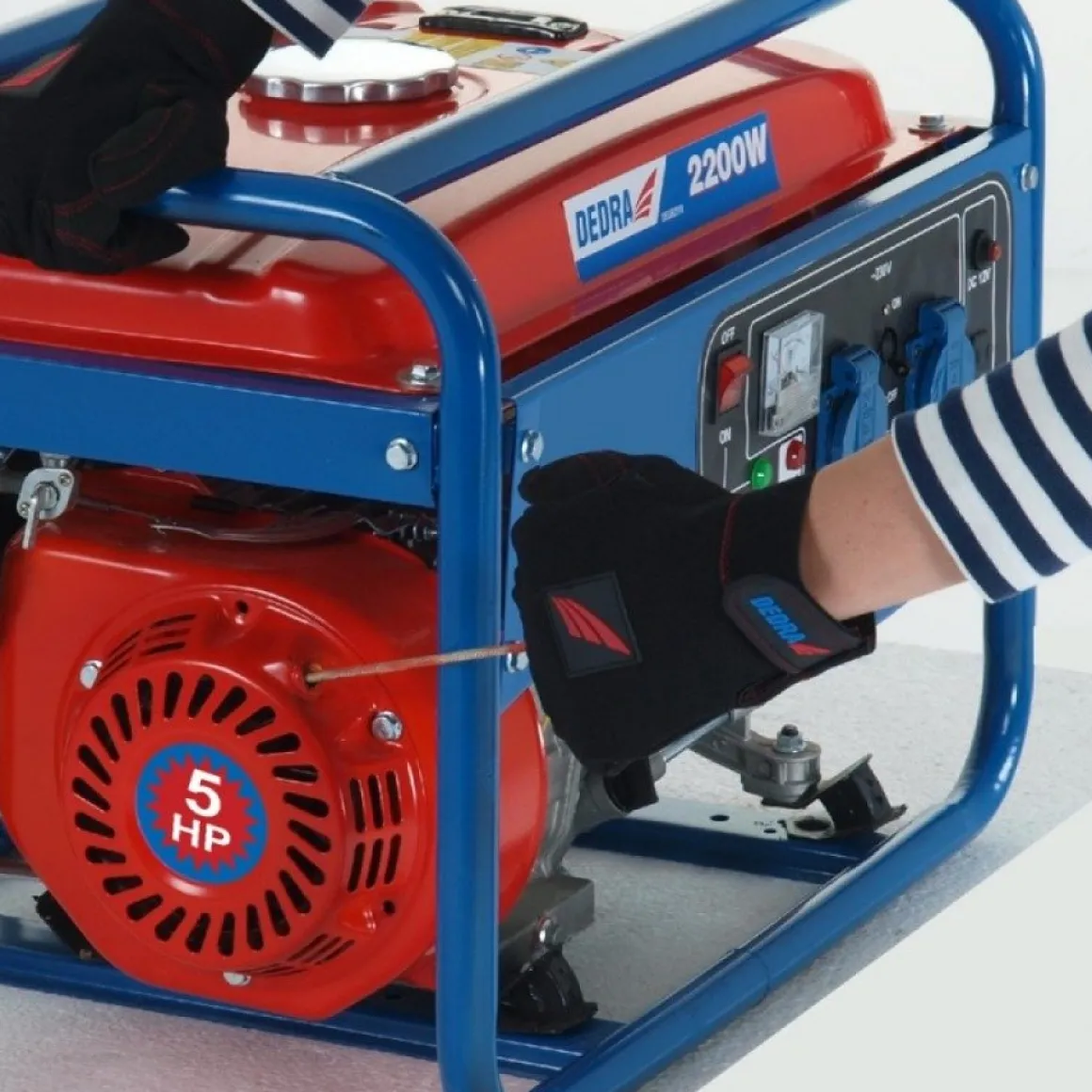 DEDRA DEGB2510 AGREGAT GENERATOR PRĄDOTWÓRCZY z AVR DEDRA DEGB2510 MOC 2.2kW 2200W EWIMAX OFICJALNY DYSTRYBUTOR - AUTORYZOWANY DEALER DEDRA