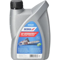 DEDRA DEGL02 Olej ekologiczny bio do łańcuchów i prowadnic pilarek 1L