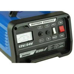 DEDRA DEP021 Prostownik ładowarka akumulatorów 12/24V 25-180Ah z BOOST