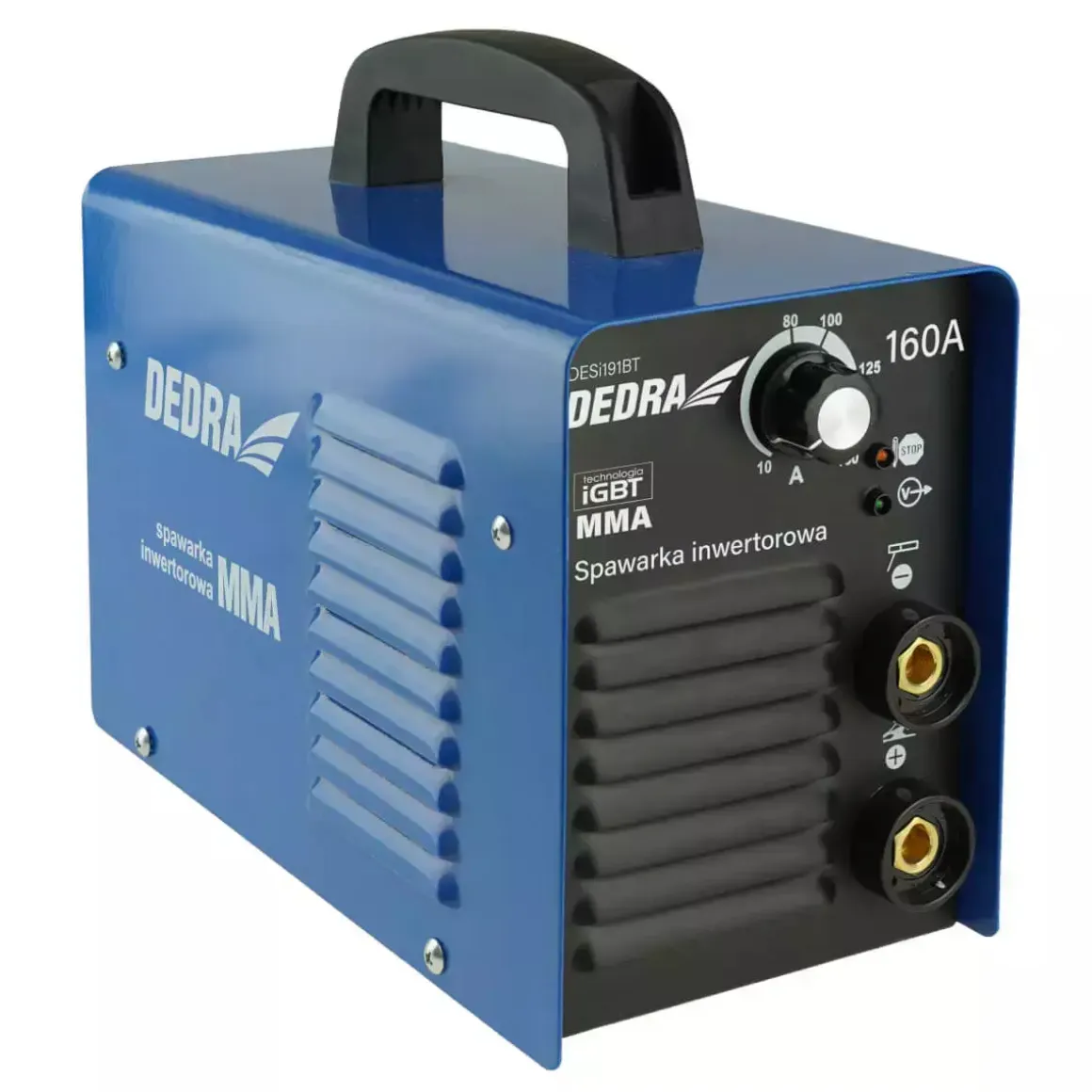 DEDRA DESI191BT Spawarka inwertorowa MMA 160A IGBT 230V elektrody 4 mm