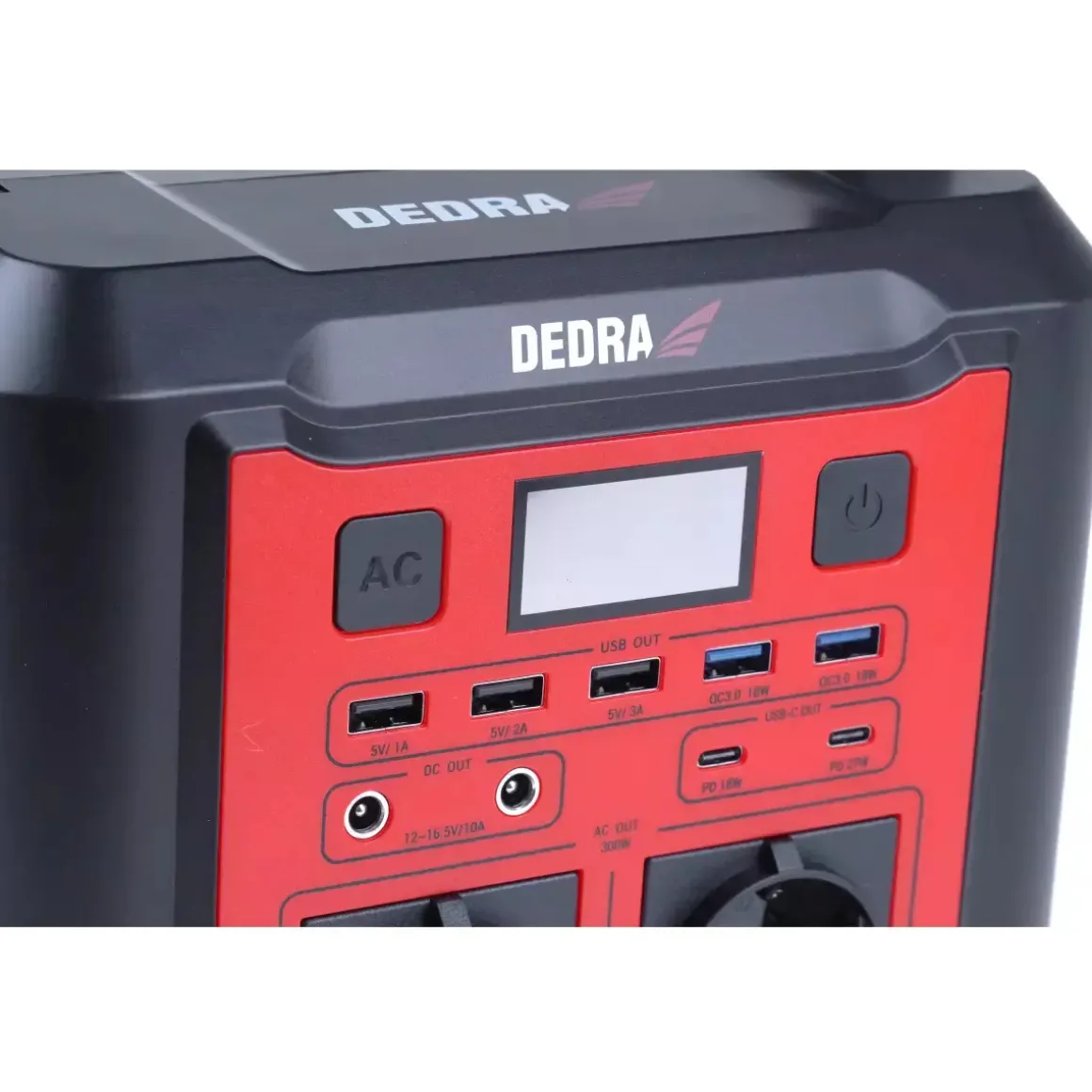 DEDRA DEZS0300 Stacja zasilania 296Wh 300/500W powerbank solarny UPS przenośna