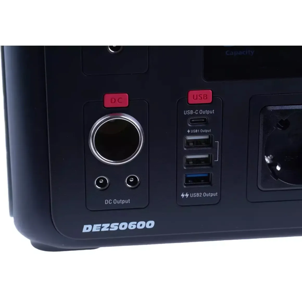 DEDRA DEZS0300 Stacja zasilania 296Wh 300/500W powerbank solarny UPS przenośna