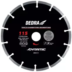 DEDRA Dynamic HP2116 Tarcza diamentowa segmentowa 230x22,2 mm do betonu cegły kamienia klinkieru