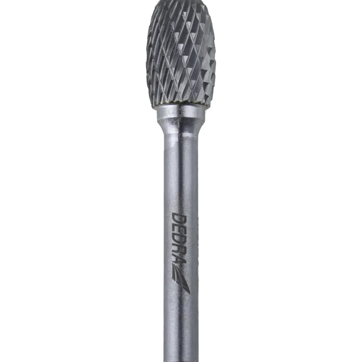 Dedra 07F644 Frez trzpieniowy owalny E12x20mm 6mm do metalu, pilnik węglikowy