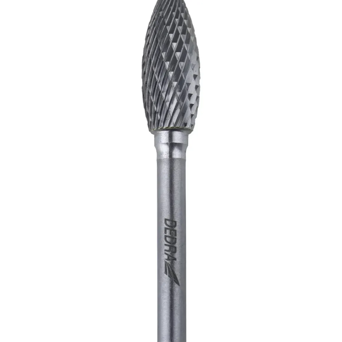 DEDRA 07F671 Frez trzpieniowy płomieniowy H12x32mm 6mm węglikowy do metalu gradownik