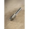 Dedra 07F612 Frez trzpieniowy walcowy B12x25mm 6mm do metalu, pilnik obrotowy