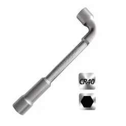DEDRA 16F024 Klucz fajkowy 24 mm nasadowy rurowy do śrub CR40+Cr
