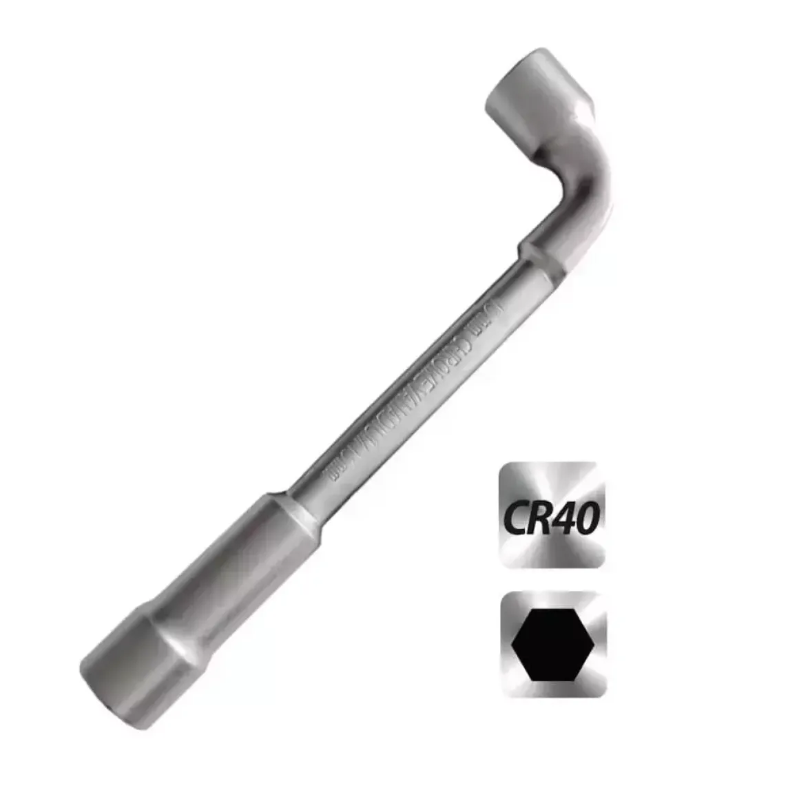 DEDRA 16F024 Klucz fajkowy 24 mm nasadowy rurowy do śrub CR40+Cr