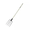 DEDRA Garden 80C015 Widły 4-zębne ogrodowe do kompostu i siana, trzonek drewniany 150 cm