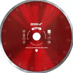 DEDRA H1066E Tarcza diamentowa slim 230x25,4 mm ciągła do gresu glazury marmuru granitu