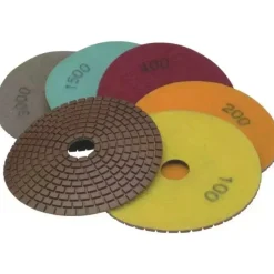 DEDRA H12G0800 Dysk polerski diamentowy pad tarcza Ø125 mm gradacja 800 na mokro