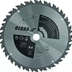 DEDRA HL35024 Piła tarczowa tarcza do drewna 350x30mm 24T widiowa z ogranicznikiem posuwu
