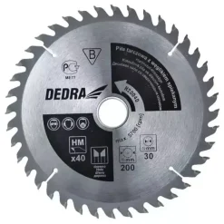 DEDRA H25540 Piła tarczowa do drewna 255x30 mm 40z HM, tarcza widiowa