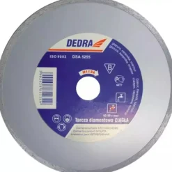 DEDRA H1137 Tarcza diamentowa ciągła 300x25,4 mm do glazury gresu marmuru płytek