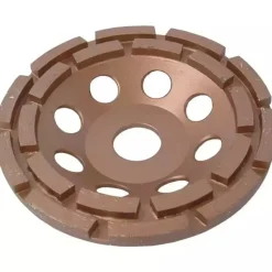 DEDRA H1209 Tarcza diamentowa garnkowa szlifierska 180x22,2mm podwójny segment beton kamień