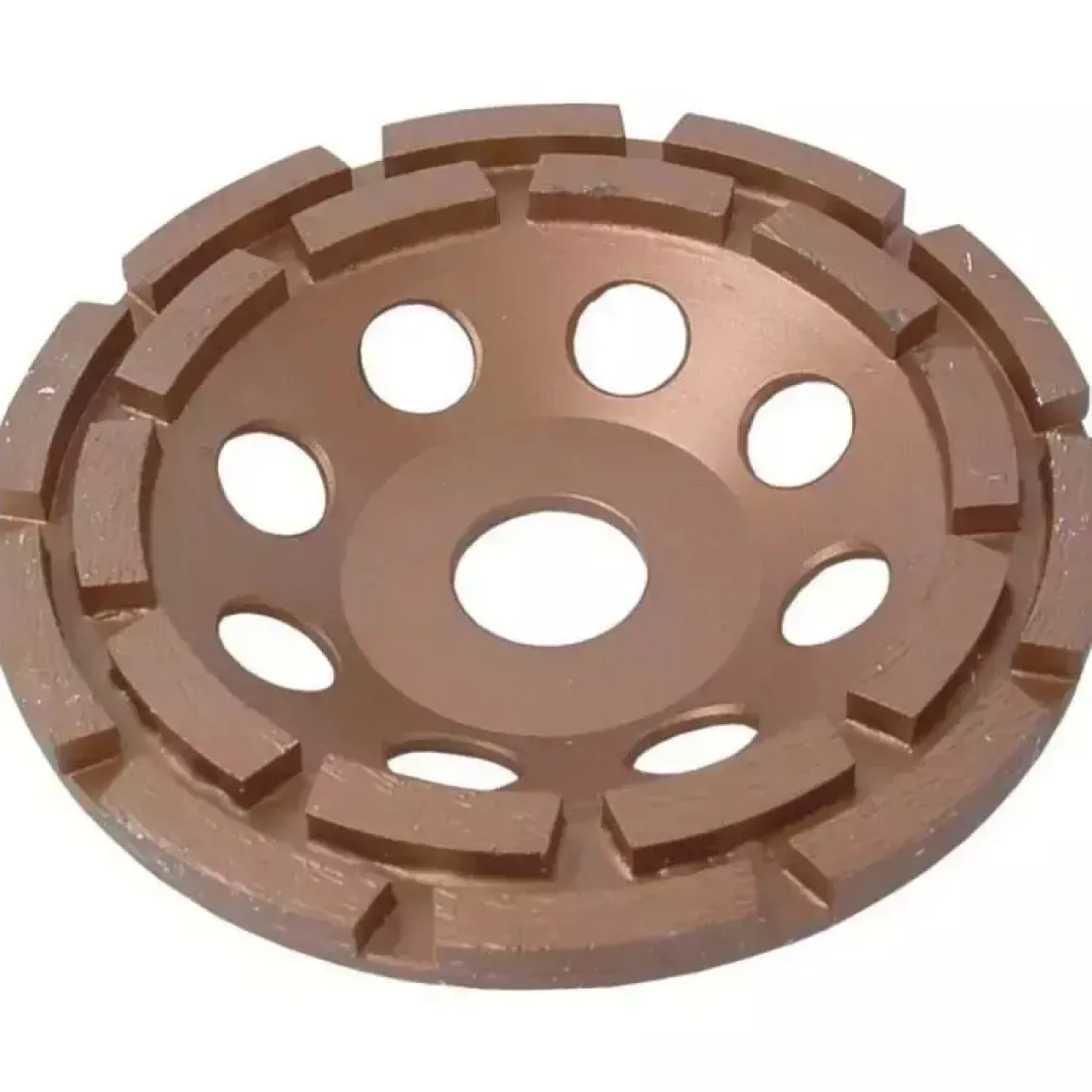 DEDRA H1208 Tarcza diamentowa garnkowa szlifierska 125x22,2 mm beton kamień podwójny segment
