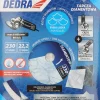 DEDRA H1036 Tarcza diamentowa 230mm Łuska/Rybia Łuska do betonu gresu ceramiki 22,2mm