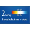 DEDRA L1068 Lampa LED warsztatowa robocza składana 5000 lm podwójna statyw 2 barwy akumulatorowa