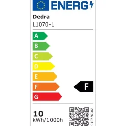 Dedra L1073-1 Lampa warsztatowa SMD LED 10W 1100lm IP65 na stojaku, naświetlacz roboczy budowlany