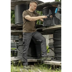 DEDRA M/50 BH31SP-M Spodnie bojówki ripstop cargo robocze męskie slim fit 220 g/m2