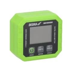 DEDRA MC0930 Cyfrowy miernik kąta 3,7V 4x90° kątomierz inklinometr poziomica LCD