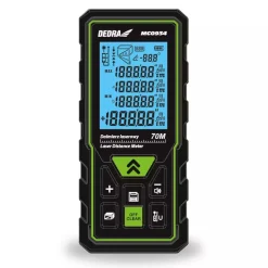 DEDRA MC0934 Dalmierz laserowy 70 m miara laserowa miernik odległości do domu IP54