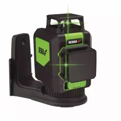 DEDRA MC0905 Multilaser 1D poziomica laserowa, zielony laser, niwelator liniowy 360°