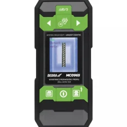 DEDRA MC0965 Wykrywacz przewodów i profili, dalmierz laserowy 40 m, detektor kabli i miara laserowa