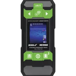 DEDRA MC0965 Wykrywacz przewodów i profili, dalmierz laserowy 40 m, detektor kabli i miara laserowa