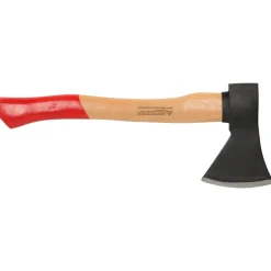 DEDRA 13M800 Siekiera 600 g trzonek bukowy toporek ogrodowy do drewna 39 cm