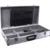 DEDRA N0007 Aluminiowa walizka narzędziowa kufer organizer 640x320x150 srebrna