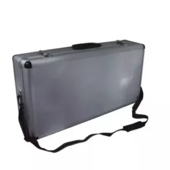 DEDRA N0007 Aluminiowa walizka narzędziowa kufer organizer 640x320x150 srebrna
